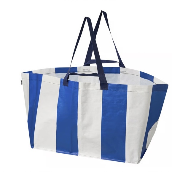 IKEA Blue and White Shopping Bag - Picture 1 of 4